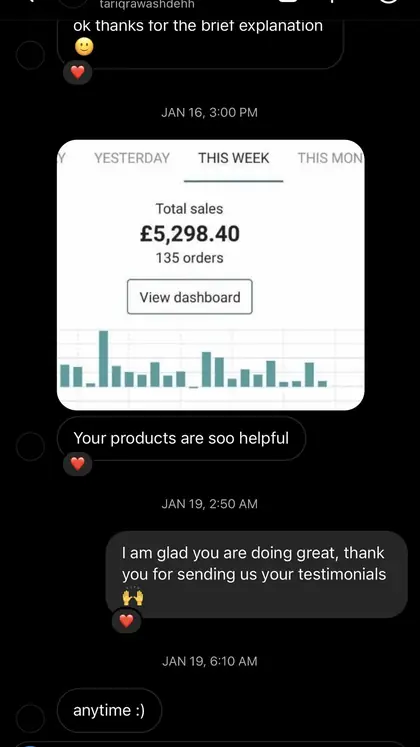 DropMax customer result 5