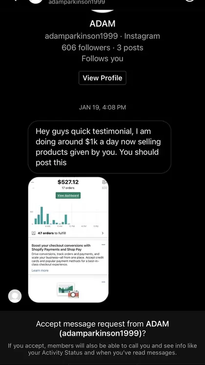 DropMax customer result 22